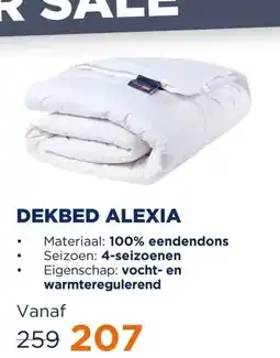 TotaalBED Dekbed Alexia 90% dons | 140 x 200 cm | 4-seizoenen aanbieding