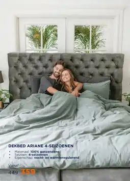 TotaalBED DEKBED ARIANE 4-SEIZOENEN aanbieding