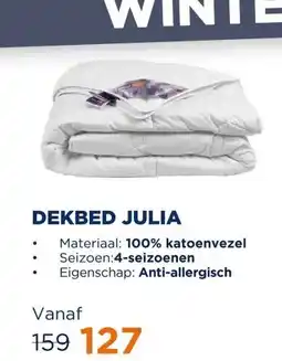 TotaalBED Dekbed Julia 100% katoen | 4-seizoenen aanbieding