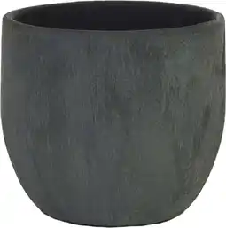 Intratuin HS bloempot Avion antraciet D 29 H 26 cm aanbieding