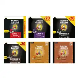Koffievoordeel.nl Proefpakket Douwe Egberts - 120 koffiecups aanbieding