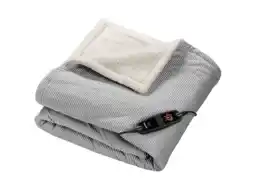 MediaMarkt Beurer Hd 81 Cord Green Planet Elektrische Deken - Warmtedeken Onderdeken Wit aanbieding