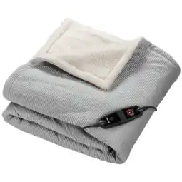 MediaMarkt Beurer Hd 81 Cord Green Planet Elektrische Deken - Warmtedeken Onderdeken Wit aanbieding