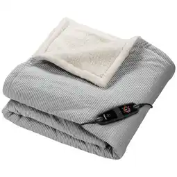 MediaMarkt Beurer Hd 81 Cord Green Planet Elektrische Deken - Warmtedeken Onderdeken Wit aanbieding