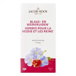 Etos Jacob Hooy Theezakjes Blaas en Nier 20 stuks aanbieding
