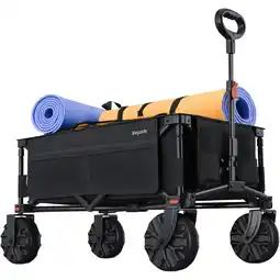 Albert Heijn Lifegoods Foldable wagon 100 KG black aanbieding