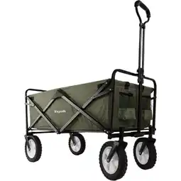 Albert Heijn Lifegoods Foldable wagon 70 KG - Green aanbieding