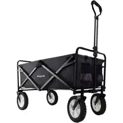 Albert Heijn Lifegoods Foldable wagon 70 KG - Black aanbieding
