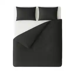 Albert Heijn Ten Cate Dekbedovertrek 140x200/220 - antraciet aanbieding