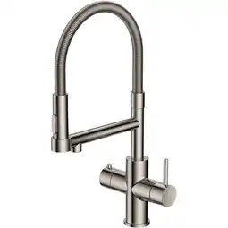 Albert Heijn HOWAT 3-1 kokend water kraan - flexibel - RVS aanbieding