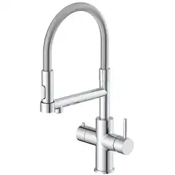 Albert Heijn HOWAT 3-1 kokend water kraan flexibel - zwart aanbieding