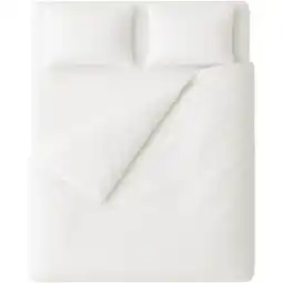 Albert Heijn Ten Cate Dekbedovertrek 200x200/220 - wit aanbieding