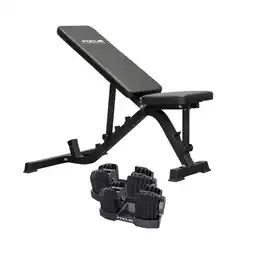Albert Heijn Focus Fitness Trainingsbank + dumbbellset aanbieding