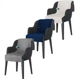 Albert Heijn Sinji Heating chair blanket fleece grey aanbieding