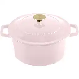 Albert Heijn Lifegoods Cast iron rasserole 26cm 5,7 liter lila aanbieding