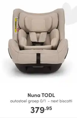 Baby & Tiener Nuna TODL aanbieding