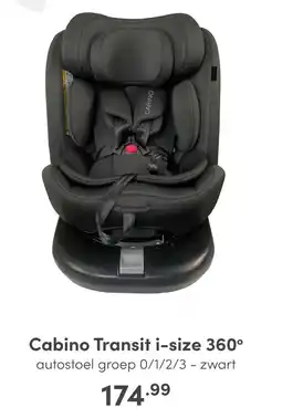 Baby & Tiener Cabino Transit i-size 360 aanbieding