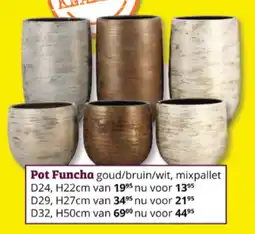 Tuinland Pot Funcha aanbieding