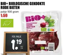 De Boerenschuur Bio+ Biologische Gekookte Rode Bieten aanbieding