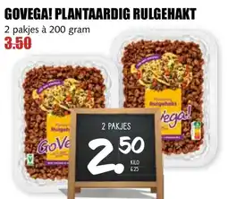 De Boerenschuur Govega! Plantaardig Rulgehakt aanbieding