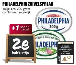 De Boerenschuur Philadelphia Zuivelspread aanbieding