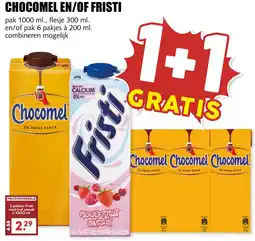 De Boerenschuur Chocomel en/of Fristi aanbieding