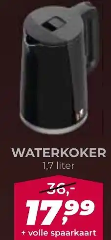 De Boerenschuur Waterkoker aanbieding