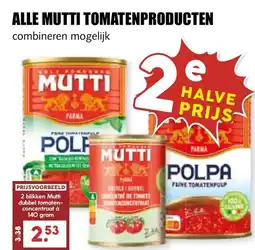 De Boerenschuur Alle Mutti Tomatenproducten aanbieding