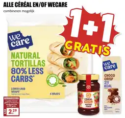 De Boerenschuur Alle Céréal en/of Wecare aanbieding