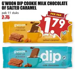 De Boerenschuur G'woon Dip Cookie Milk Chocolate aanbieding