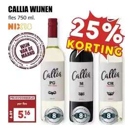 De Boerenschuur Callia Wijnen aanbieding