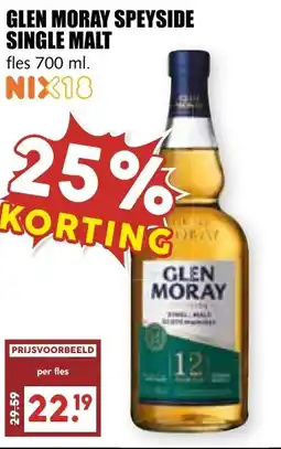 De Boerenschuur Glen Moray Speyside Single Malt aanbieding
