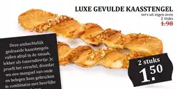 De Boerenschuur Luxe Gevulde Kaasstengel aanbieding