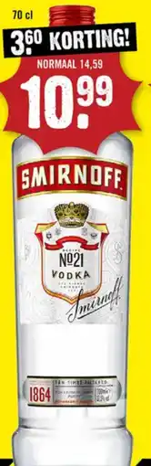 Dirck 3 Smirnoff aanbieding