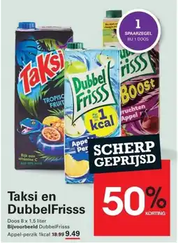 Sligro Dubbelfrisss Fruitdrank appel-perzik aanbieding