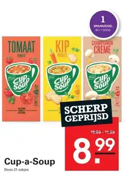 Sligro Unox Cup-a-Soup Franse ui aanbieding