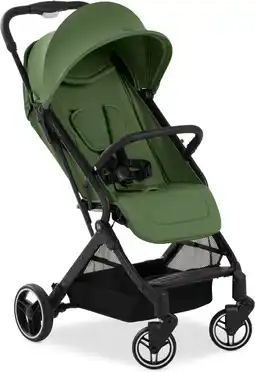 Bol.com hauck reisbuggy Travel N Care Plus comfortabele zit-/ligstand green aanbieding