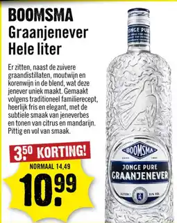 Dirck 3 BOOMSMA aanbieding