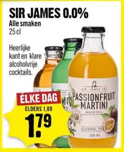 Dirck 3 SIR JAMES 0.0% aanbieding