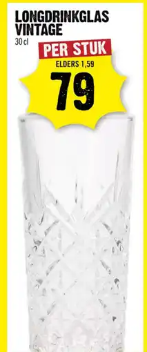 Dirck 3 Longdrinkglas Vintage aanbieding