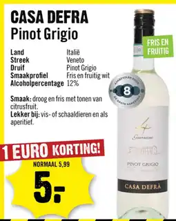 Dirck 3 Casa Defra aanbieding