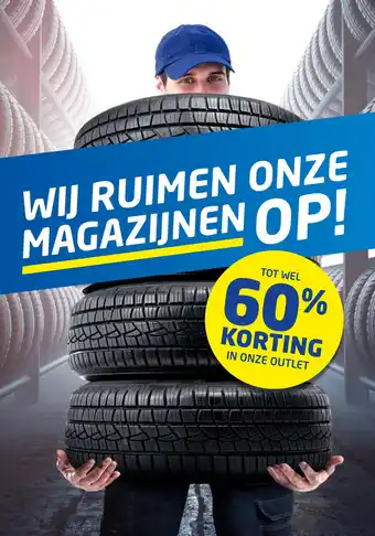 Euromaster TOT WEL 60% KORTING IN ONZE OUTLET aanbieding