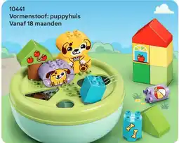LEGO Vormenstoof: puppyhuis aanbieding