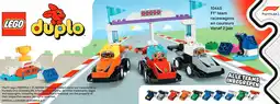 LEGO F1 team racewagens en coureurs aanbieding