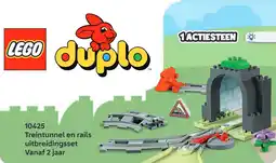 LEGO Treintunnel en rails uitbreidingsset aanbieding