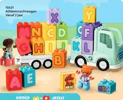 LEGO Alfabetvrachtwagen aanbieding