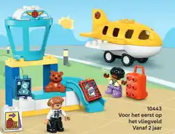 LEGO Voor het eerst op het vliegveld aanbieding