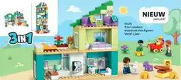 LEGO 3-in-1 modern woonhuis met figuren aanbieding