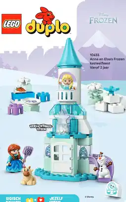 LEGO Anna en Elsa's Frozen kasteelfeest aanbieding