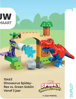 LEGO Dinosaurus Spidey-Rex vs. Green Goblin aanbieding